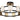 Maxim Lighting Radiant 9-Light LED Flush Mount Black/Gold Leaf