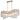Maxim Lighting Victoria 6-Light Linear Chandelier Golden Silver