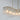 Maxim Lighting Victoria 6-Light Linear Chandelier Golden Silver