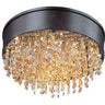Maxim Lighting Mystic 11-Light LED Flush Mount Bronze