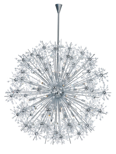 Maxim Lighting Starfire 40-Light Chandelier Polished Chrome