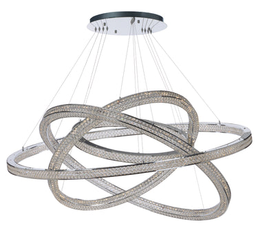 Maxim Lighting Eternity 4 Tier 60" LED Chandelier Polished Chrome