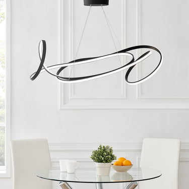 Finesse Decor Moscow LED Chandelier Black