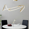 Finesse Decor Moscow LED Chandelier Gold