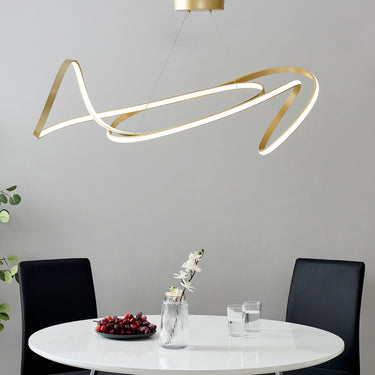 Finesse Decor Moscow LED Chandelier Gold
