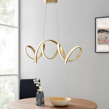 Finesse Decor Seville LED Chandelier Gold