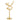 Finesse Decor Munich Gold Table Lamp - Natural White LED Strip & Touch Dimmer