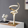 Finesse Decor Munich Gold Table Lamp Natural White LED Strip & Touch Dimmer