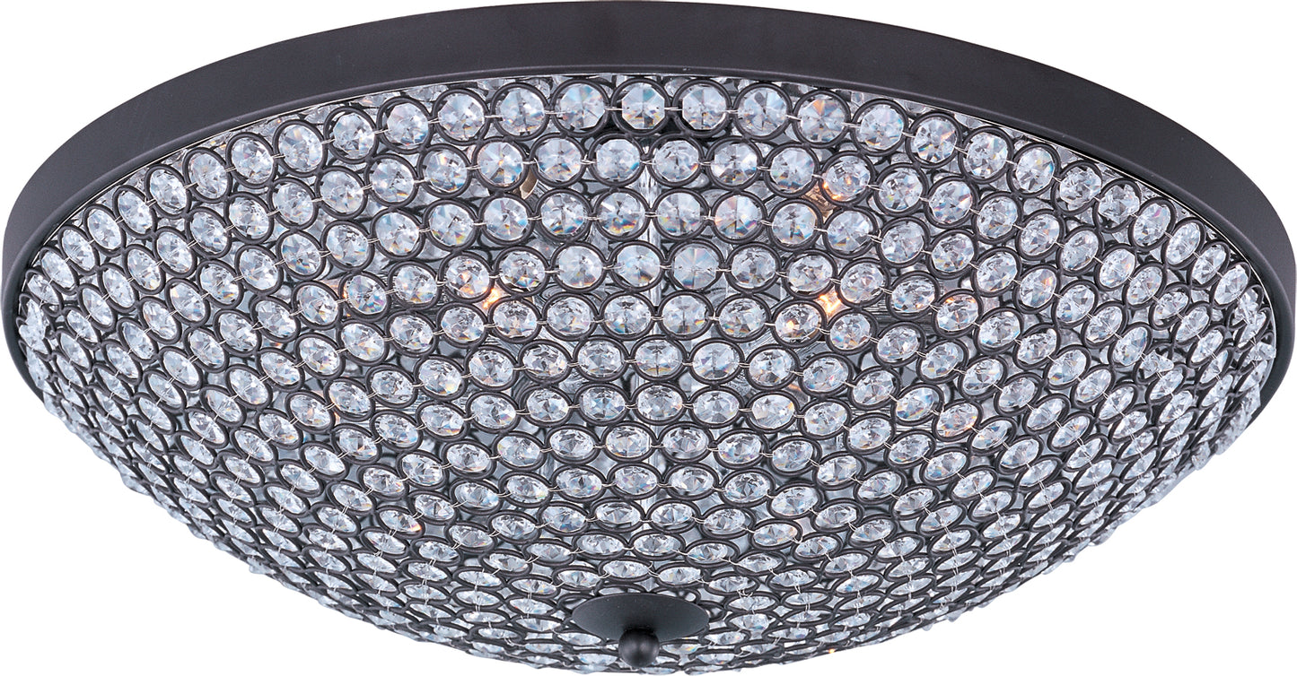 Maxim Glimmer 6-Light Flush Mount