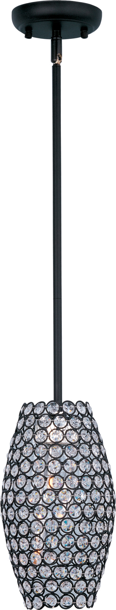 Maxim Lighting Glimmer 3-Light Pendant Bronze