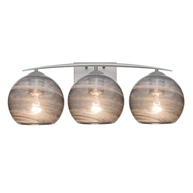 Jilly vanity light: Vapor Smoke | Besa Lighting