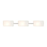 Lido wall sconce: Satin Nickel finish | Besa Lighting