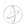 Finesse Decor Oxford LED Adjustable Chandelier Chrome