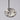 Heron floor lamp in bronze on a Calacatta Viola marble base, studio view