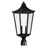 Maxim Lighting Sutton Place VX 2-Light Outdoor Post Lantern Black