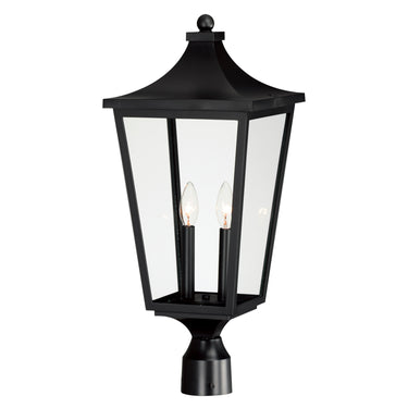 Maxim Lighting Sutton Place VX 2-Light Outdoor Post Lantern Black