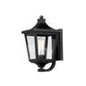 Maxim Lighting Sutton Place VX Outdoor Sconce Black