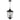 Maxim Lighting Sutton Place VX 2-Light Outdoor Hanging Lantern Black