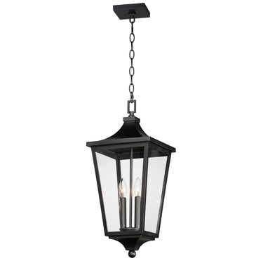 Maxim Lighting Sutton Place VX 2-Light Outdoor Hanging Lantern Black