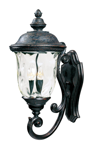 Maxim Lighting Carriage House VX 3-Light Outdoor Wall Lantern Oriental Bronze