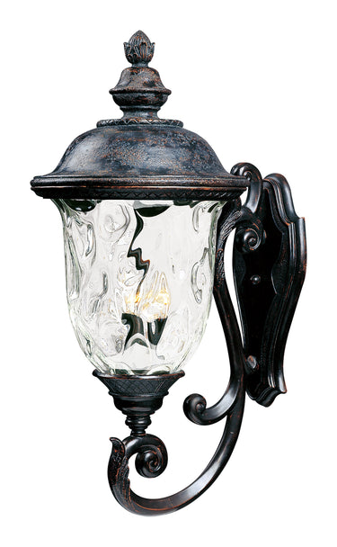 Maxim Lighting Carriage House VX 3-Light Outdoor Wall Lantern Oriental Bronze