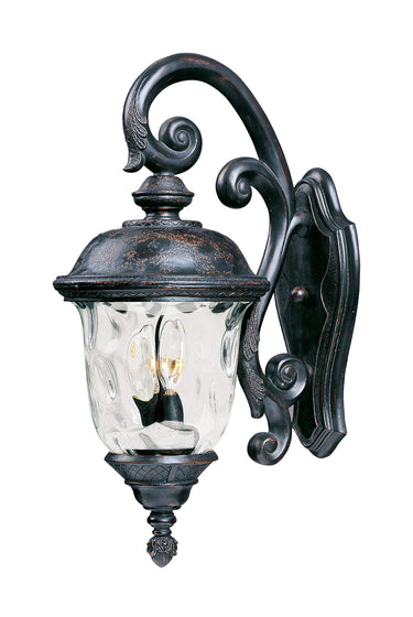 Maxim Lighting Carriage House VX 3-Light Outdoor Wall Lantern Oriental Bronze