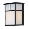 Maxim Lighting Coldwater 2-Light Outdoor Wall Lantern Black
