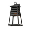 Maxim Lighting Shutters Medium Outdoor Wall Sconce Black