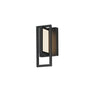 Maxim Lighting Formation VX 10" Outdoor LED Wall Sconce Black