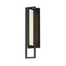 Maxim Lighting Formation VX 18" Outdoor LED Wall Sconce Black