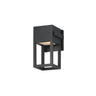 Maxim Lighting Strand VX 10" Outdoor LED Wall Sconce Black