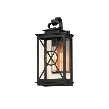 Maxim Lighting Yorktown VX Outdoor Wall Sconce Black/Aged Copper