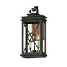 Maxim Lighting Yorktown VX 2-Light Outdoor Wall Sconce Black/Aged Copper
