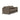 Cubed Queen Size Sleeper Sofa With Arms in 411 Esina Cedar Brown fabric for modern apartments and small living spaces