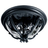 Maxim Lighting Camden 3-Light Outdoor Ceiling Mount Black