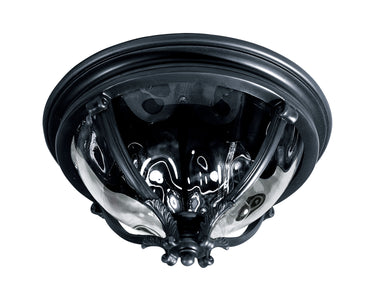 Maxim Lighting Camden 3-Light Outdoor Ceiling Mount Black