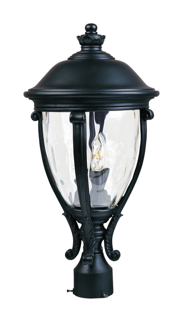 Maxim Lighting Camden VX 3-Light Outdoor Pole/Post Lantern Black