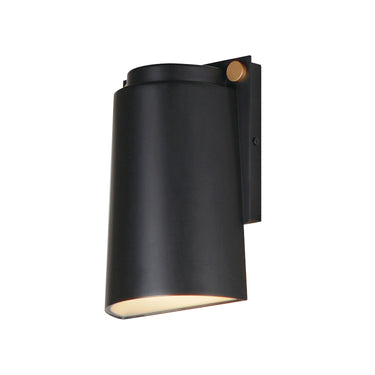 Maxim Lighting Rivet VX LED Outdoor Sconce Black/Antique Brass