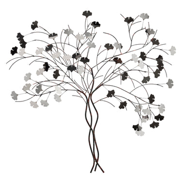 Finesse Decor Roots Wall Art Silver