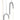 Finesse Decor LED Five Clips Chandelier - Chrome