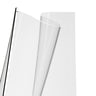 Finesse Decor Acrylic Lace Floor Lamp Chrome