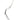 Finesse Decor Modern Spiral LED Table Lamp, Chrome