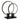 Finesse Decor Hong Kong LED Short Table Lamp - Matte Black
