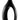 Finesse Decor Trombone Vase Large Black