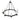 Finesse Decor Victory 8 Light Chandelier Matte Black