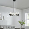 Finesse Decor Victory 12 Light Chandelier Matte Black