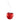 Finesse Decor Large Metallic Red Cherry Sculpture 25" Tall
