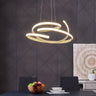 Finesse Decor Oslo LED Adjustable Chandelier Gold