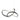 Finesse Decor Knotted LED Dimmable Chandelier Black