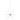 Close-up detail of faceted acrylic arms and integrated LED on the Photon 48 chandelier in satin nickel accent